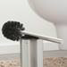 Tiger Colar Freestanding Toilet Brush & Holder - Polished Stainless Steel profile small image view 2 