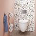 Tiger Urban Spare Toilet Roll Holder - White profile small image view 6 