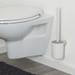Tiger Urban Toilet Brush & Holder - White profile small image view 6 