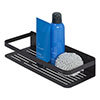 Tiger Caddy Large Shower Basket - Black profile small image view 1 