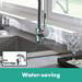 hansgrohe Cento L Single Lever Kitchen Mixer - 14802000 profile small image view 5 