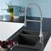 hansgrohe Cento XXL Single Lever Kitchen Mixer with Professional Spray - 14806000 profile small image view 2 