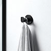 Keuco Plan Towel Hook - Black profile small image view 1 