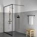 Tiger 2-Store Wall Rack/Shower Basket - Black profile small image view 7 