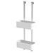 Tiger 2-Store Hanging Shower Rack - White profile small image view 3 