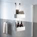 Tiger 2-Store Hanging Shower Rack - White profile small image view 4 