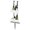 Tiger 2-Store Hanging Shower Rack - White profile small image view 1 