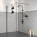 Tiger 2-Store Hanging Shower Rack - Black profile small image view 6 