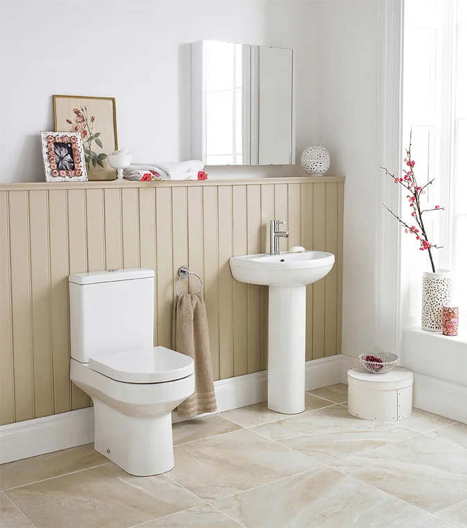 Monaco 4-Piece Traditional Bathroom Suite