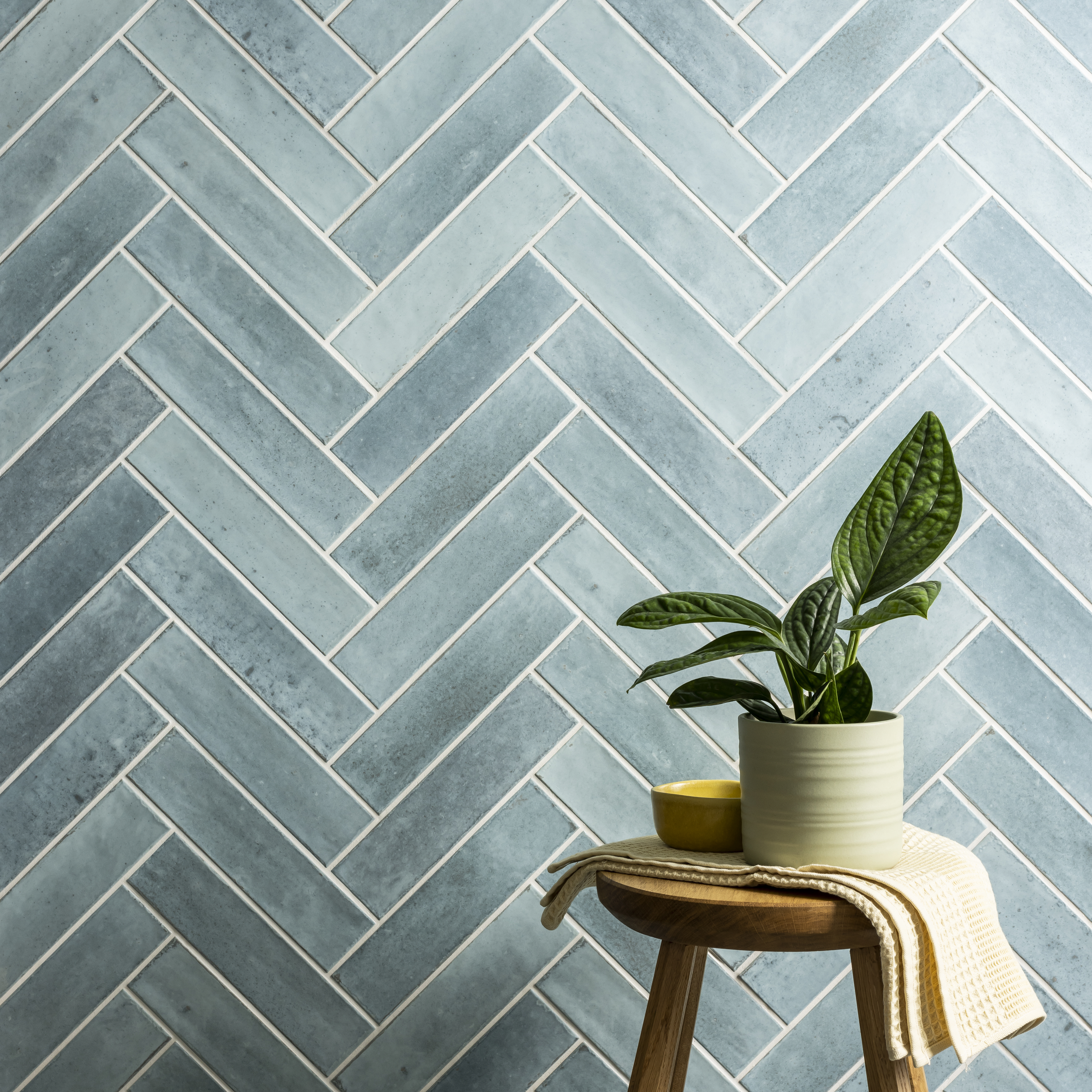 blue metro mini tiles