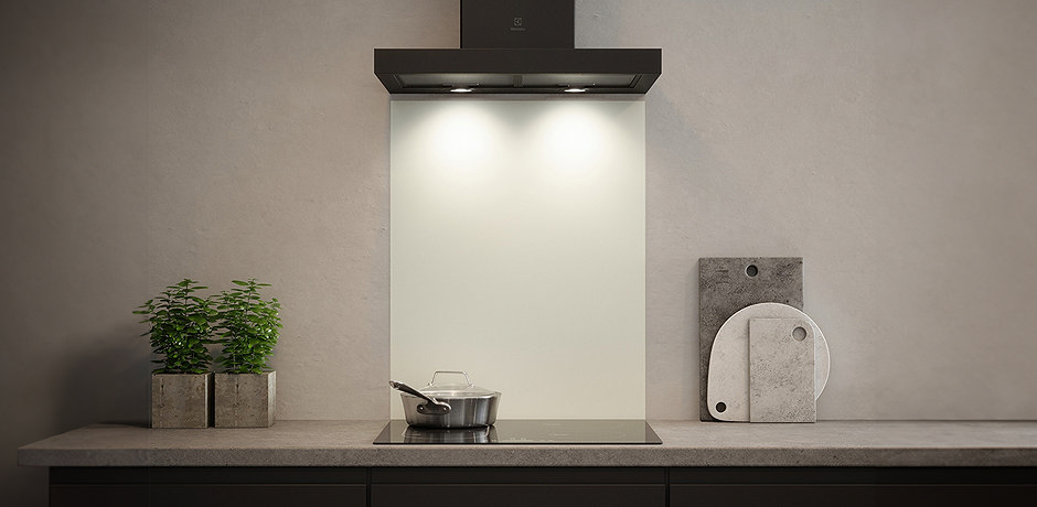 cream kitchen splashback