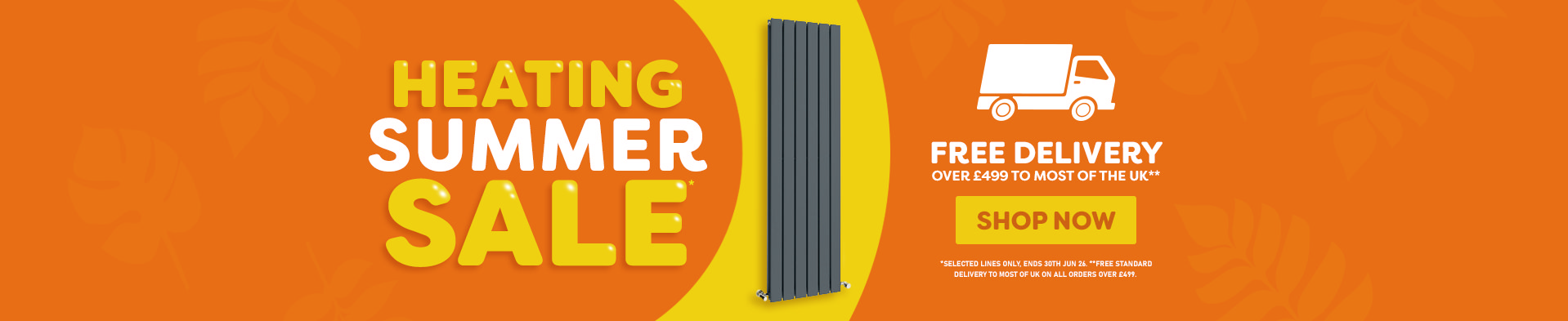 Heating June Summer Sale - Free Del