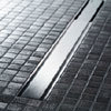 Geberit - CleanLine60 Thin Shower Channel - Brushed Metal profile small image view 1 