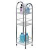 Chrome 3 Tier Bathroom Stand Small/Narrow - Freestanding - 1600730 profile small image view 1 