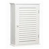 White Wood Wall Cabinet with One Inner Shelf - 1600900 profile small image view 1 