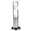 Chrome Floorstanding Toilet Brush and Roll Holder - 1600967 profile small image view 1 
