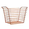 Shine Copper Plated Wire Basket profile small image view 1 