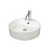 Miller - 460mm Round Countertop Ceramic Basin - 171W1 profile small image view 1 