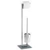 Wenko Style Standing WC Set - Chrome - 17773100 profile small image view 1 