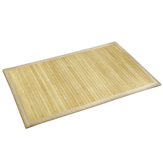 Wenko Bamboo Bath Mat 500 x 800mm Natural 17996100 at Victorian