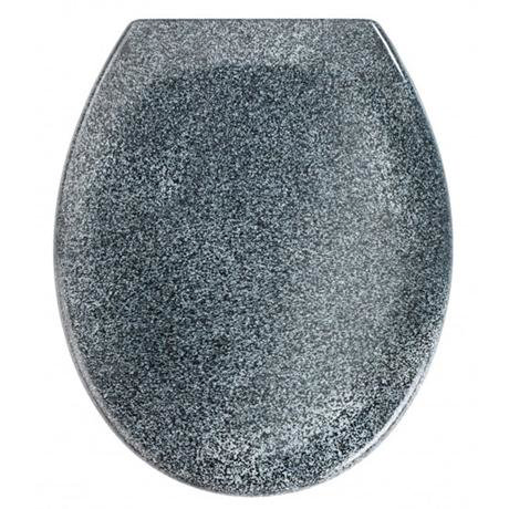 Wenko Ottana Premium Soft Close Toilet Seat - Granite - 18902100