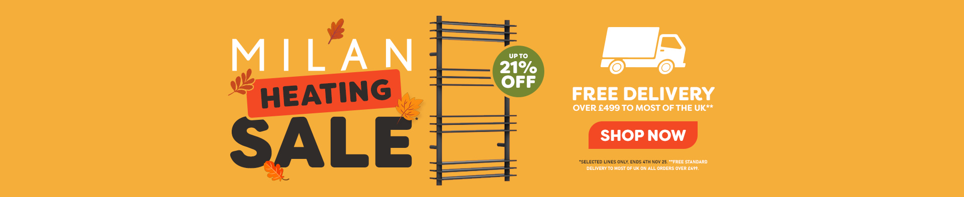 Milan Heating Sale
