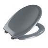 Wenko Ottana Premium Soft Close Toilet Seat - Dark Grey - 19657100 profile small image view 3 