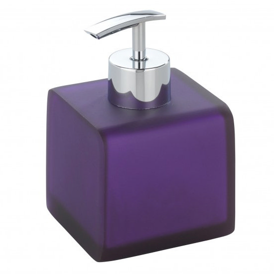 Wenko Ponti Soap Dispenser - Purple - 19755100 at Victorian Plumbing UK