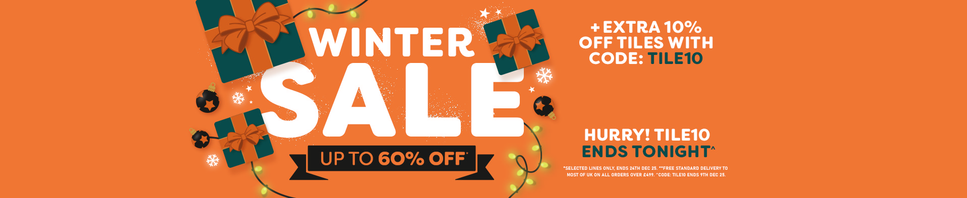 Winter Sale - Free Del