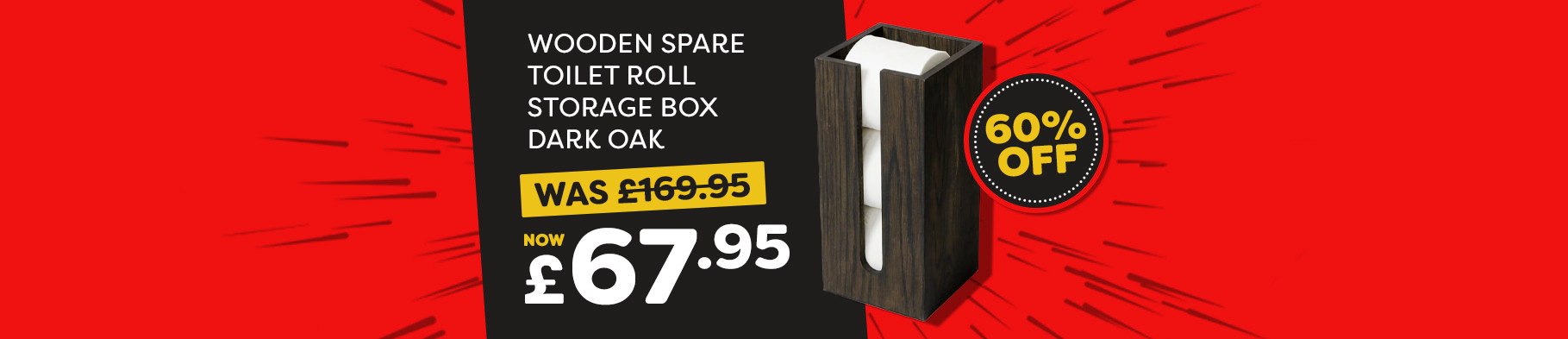 Banner 2 - Wooden Toilet Roll Holder