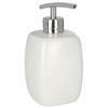 Wenko Faro Ceramic Soap Dispenser - White - 20020100 profile small image view 1 