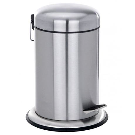 litre wenko pedal nova bin stainless steel