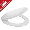 Wirquin VIP Lock+ Toilet Seat with Soft Close Metal Hinges profile small image view 1 