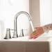 Grohe Grandera High Spout 3-Hole Basin Mixer with Pop-up Waste - Chrome - 20389000 profile small image view 4 