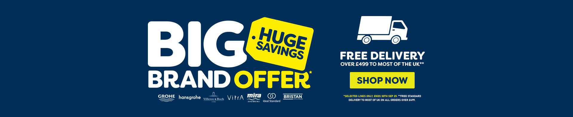 Big Brand Offer - Free Del