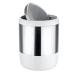Wenko Loft Stainless Steel and Plastic Swing Cover Bin - 21279100 profile small image view 3 