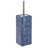 Wenko Cordoba Blue Ceramic Toilet Brush + Holder - 22654100 profile small image view 1 