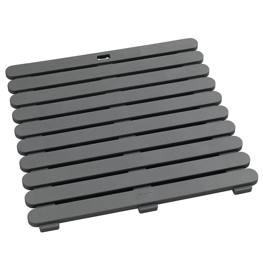 Wenko 55x55cm Grey Duckboard 22947100 Victorian Plumbing UK
