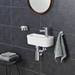 Grohe Eurostyle Cosmopolitan Basin Pillar Tap - 23039002 profile small image view 3 