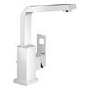 Grohe Eurocube High Spout Basin Mixer with Pop-up Waste - 23135000 profile small image view 1 