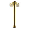 JTP Vos Brushed Brass Ceiling Mounted Shower Arm profile small image view 1 