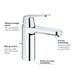 Grohe Eurosmart Cosmopolitan M-Size Mono Basin Mixer with Pop-up Waste - 23325000 profile small image view 3 