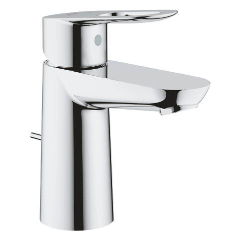 Grohe BauLoop S-Size Mono Basin Mixer with Pop-up Waste - 23335000