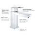 Grohe Eurocube Mono Basin Mixer with Pop-up Waste - 23445000 profile small image view 3 