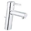 Grohe Concetto Mono Basin Mixer with Pop-up Waste - 23450001 profile small image view 1 
