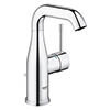 Grohe Essence M-Size Mono Basin Mixer with Pop-up Waste - Chrome - 23462001 profile small image view 1 