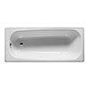 Roca Contesa 1700 x 700mm 2TH Steel Enamel Bath with Anti-Slip Base