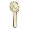 JTP Vos Brushed Brass Shower Handset profile small image view 1 