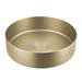 JTP Vos Brushed Brass Round Stainless Steel Counter Top Basin + Waste profile small image view 2 
