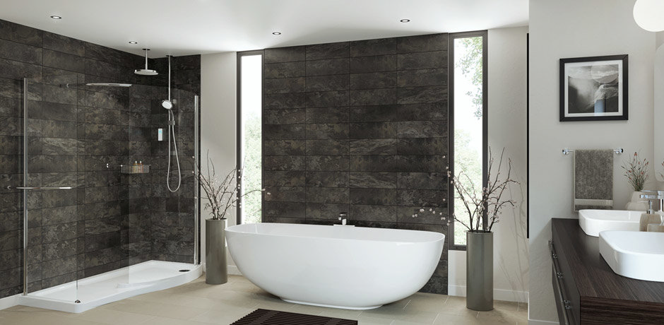 26 Doable Modern Bathroom Ideas, Modern Bathtub Shower Ideas